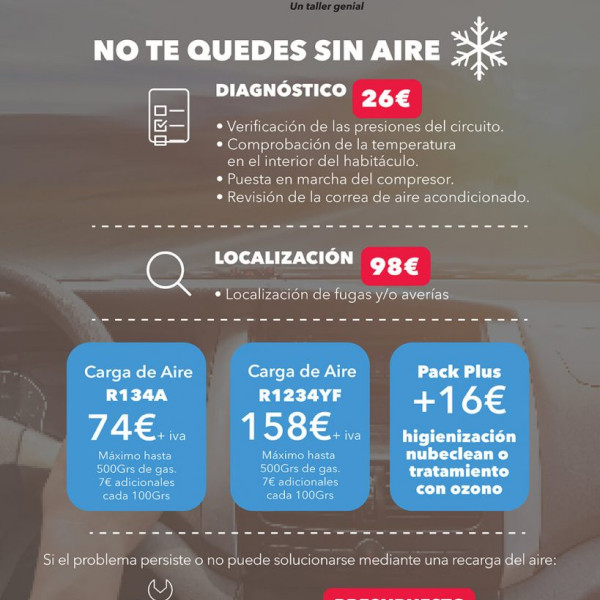 Campaña aire acondicionado